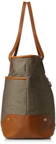 18" Hartmann Herringbone Luxe SS Shoulder Bag