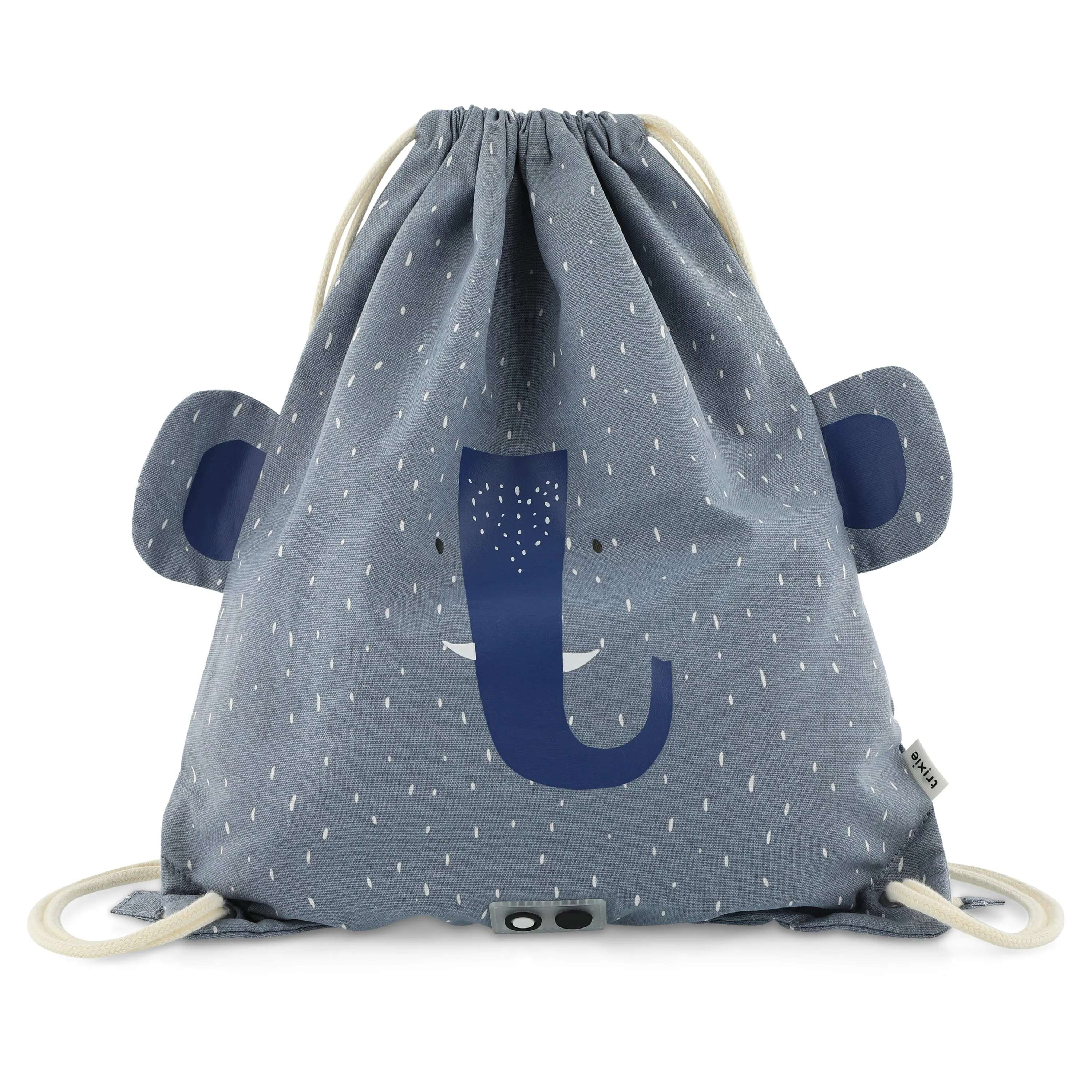 (19-214) Drawstring bag Trixie baby Mrs. Elephant