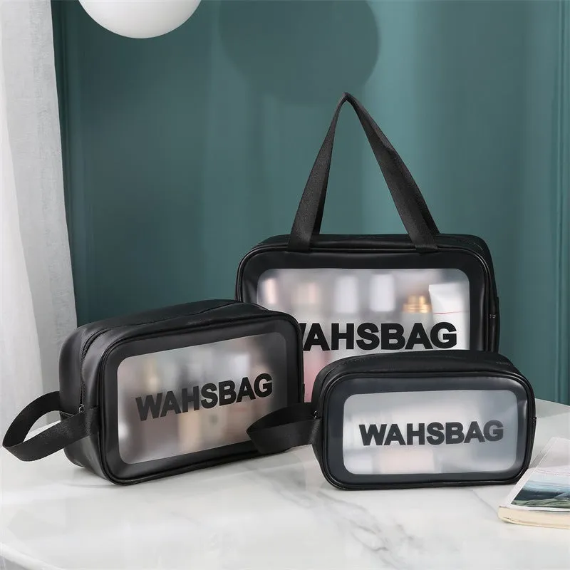 3pcs PVC WASH BAG