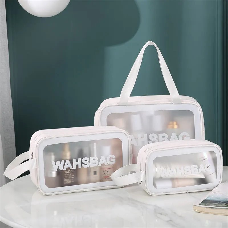 3pcs PVC WASH BAG