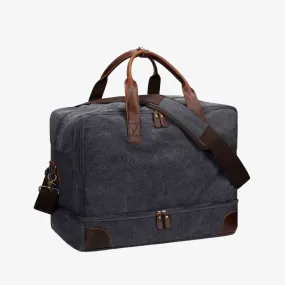 45L Large Canvas Weekender Duffel Bag