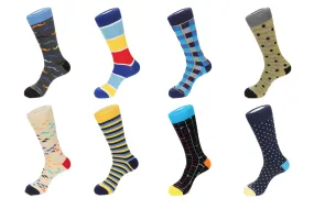 8 Pair Combo Pack Socks