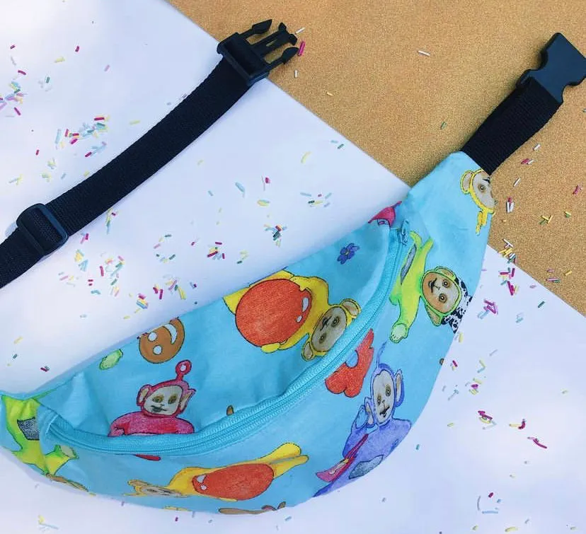 90's fabric bumbag *Preorder*