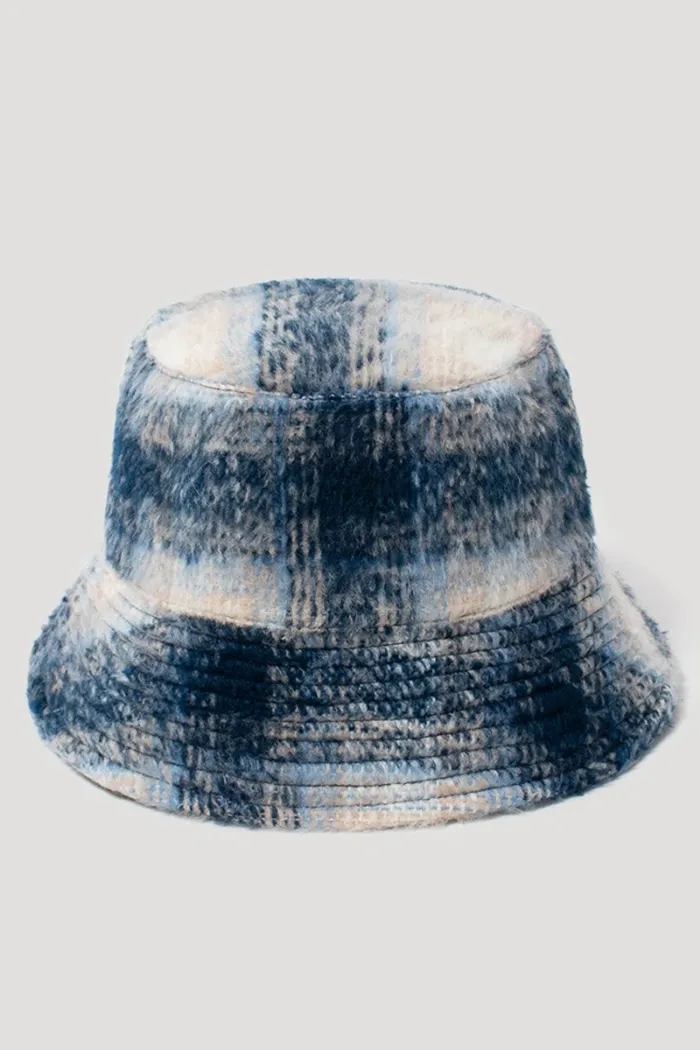 90s Plaid Bucket Hat