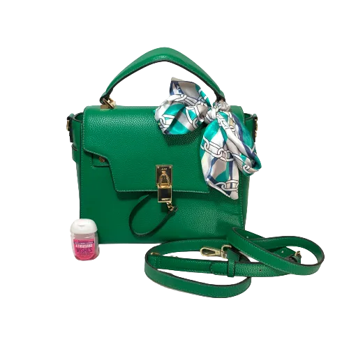 ALDO Green Scarf Satchel | Gently Used |