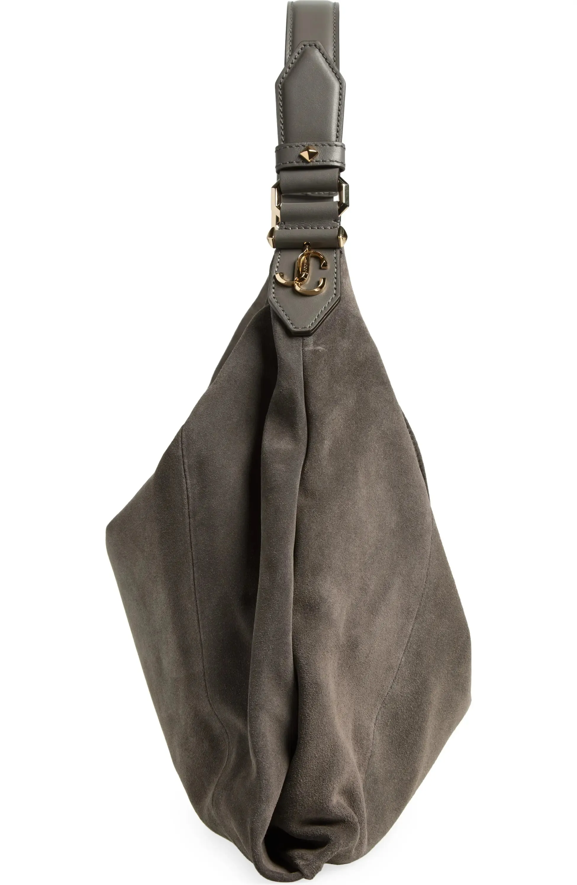 ANA HOBO suede bag