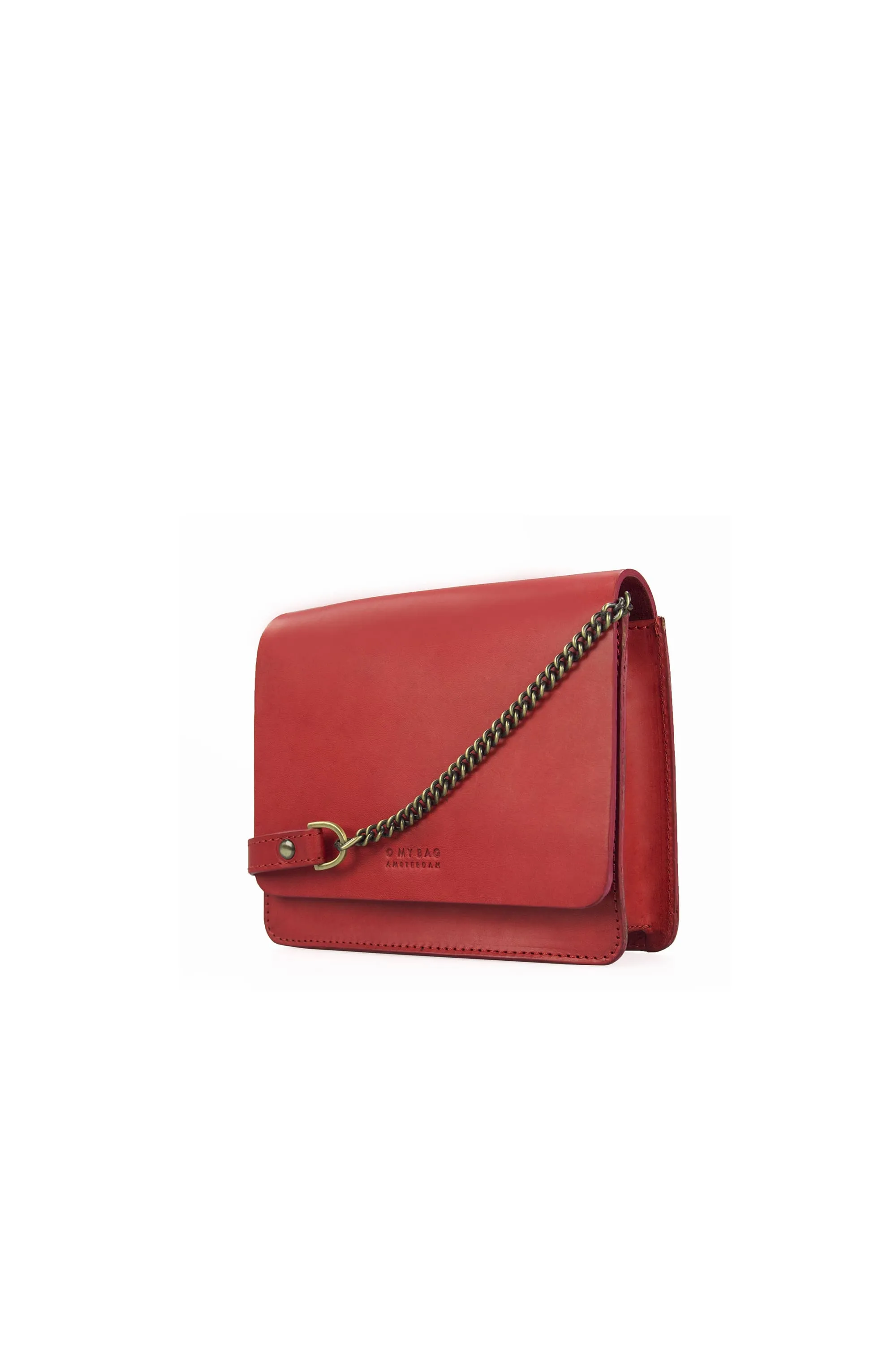 audrey mini limited red classic leather