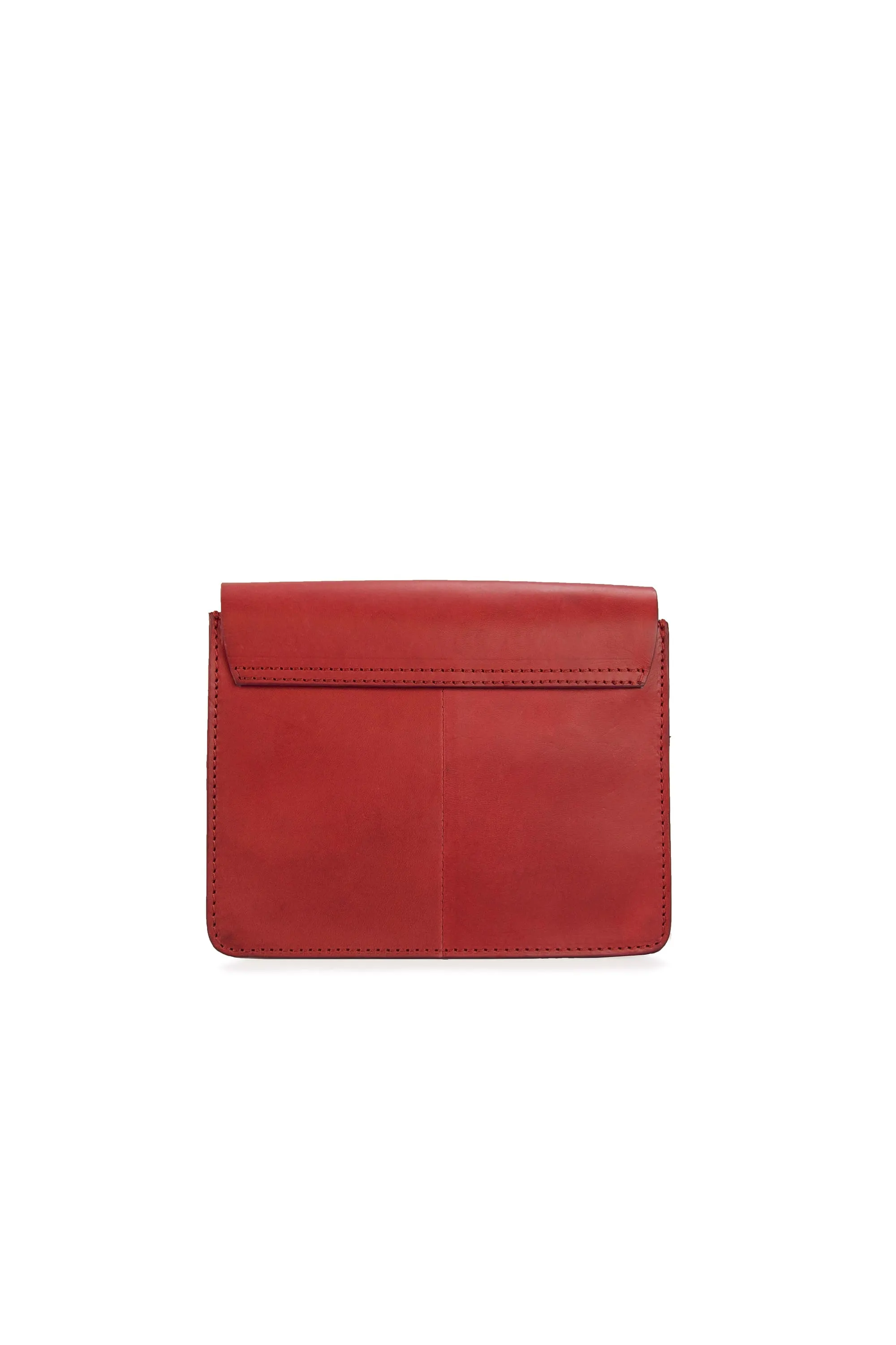 audrey mini limited red classic leather