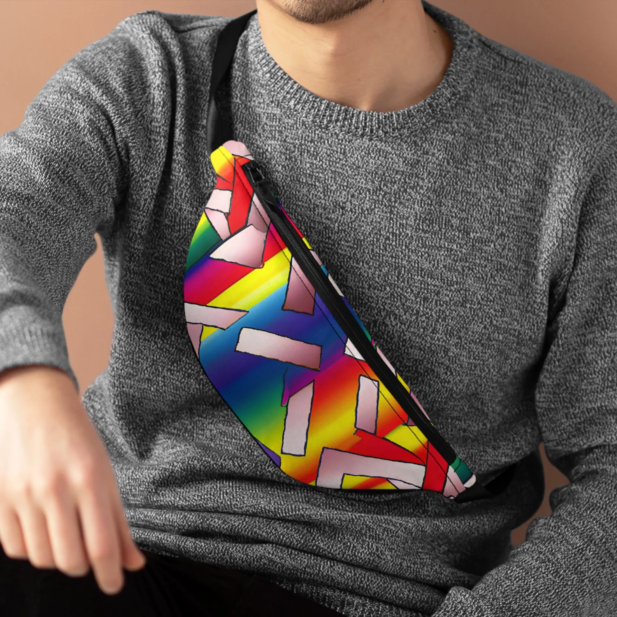 AuraFlare - Gay Pride Fanny Pack Belt Bag