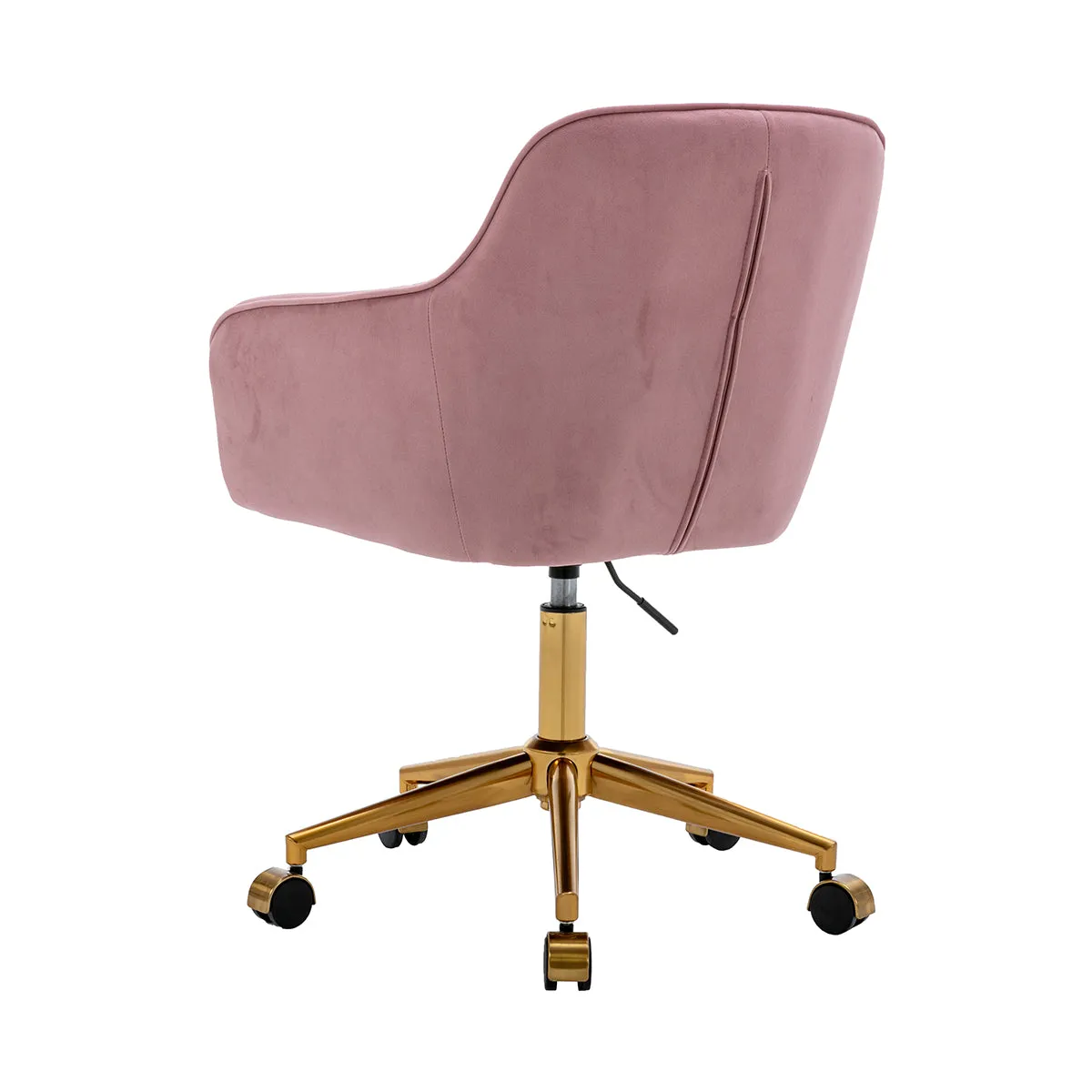 Ava Velvet Office Arm Chair