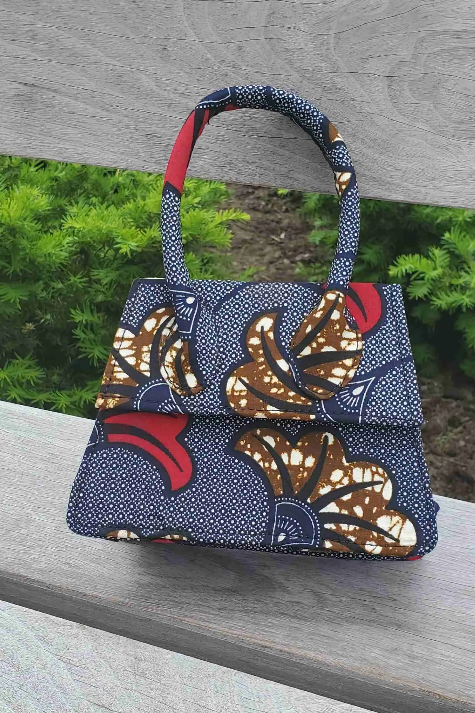 AYESSA African Print Mini Bag