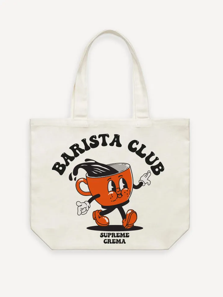 Barista Club Tote Bag