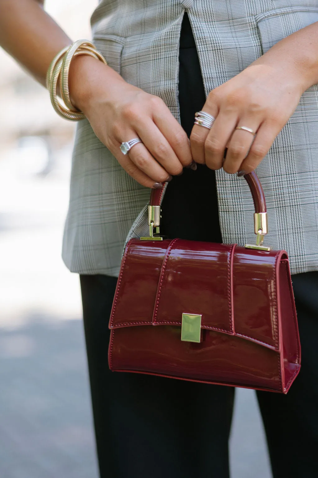 Beckett Bag-Burgundy