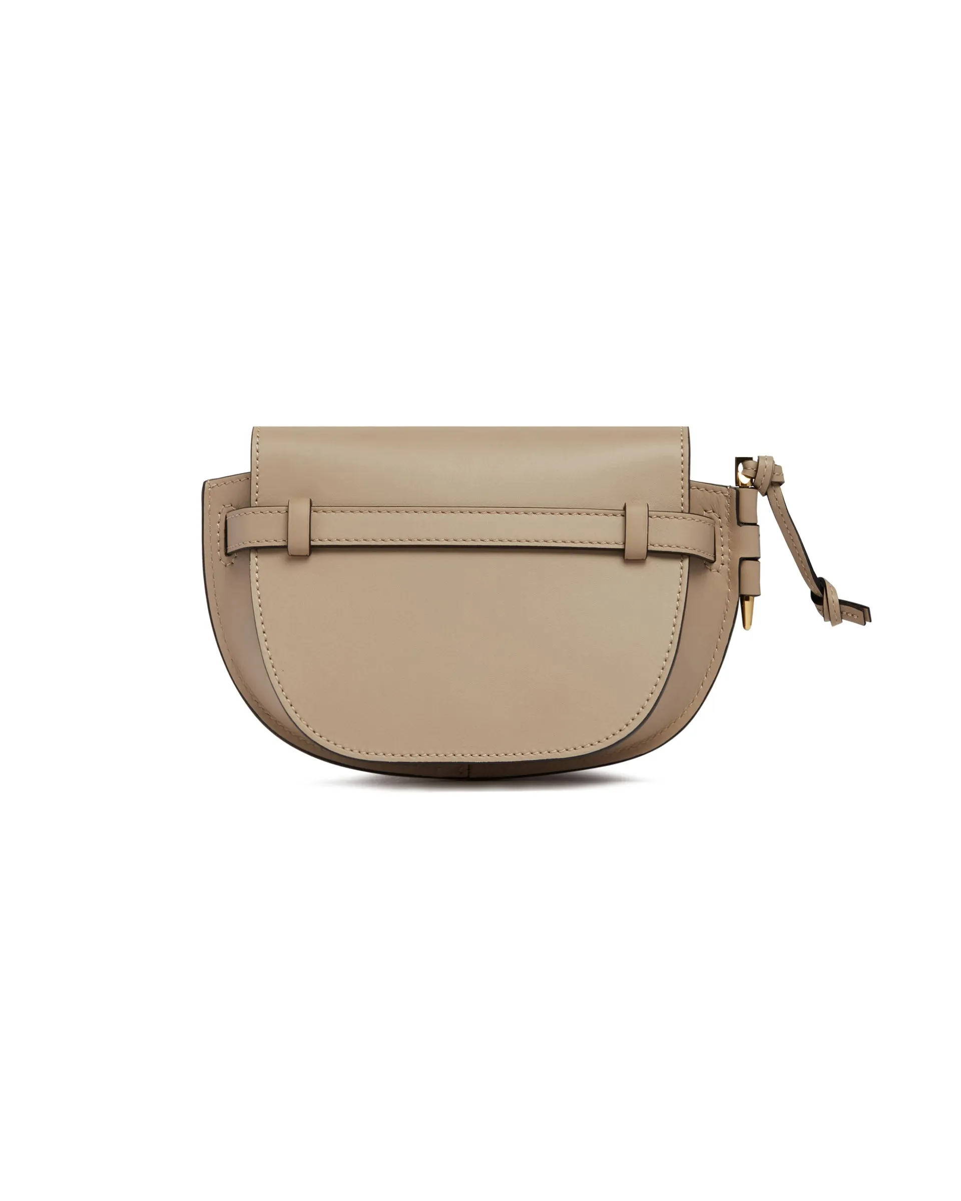 Beige Mini Gate Dual Bag