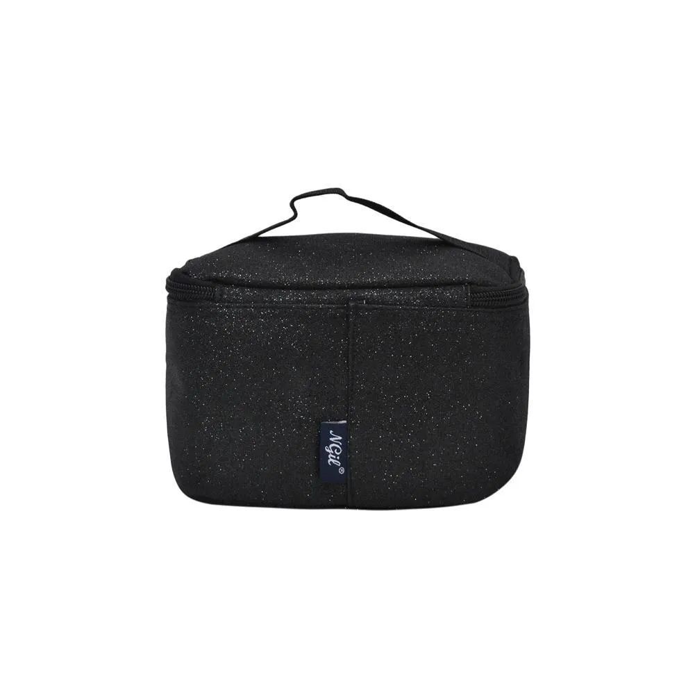 Black Glitter NGIL Cosmetic Case