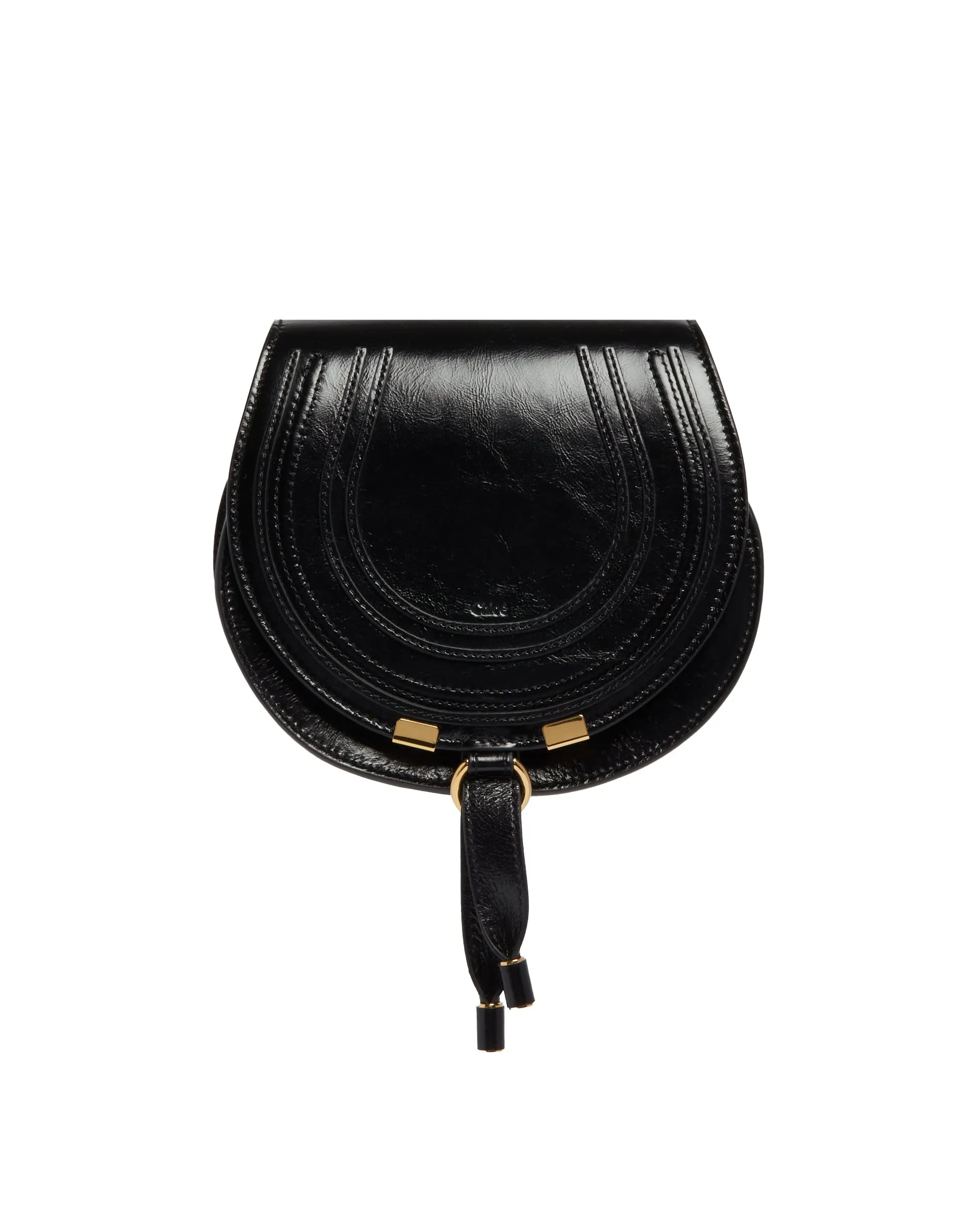 Black Marcie Saddle Bag