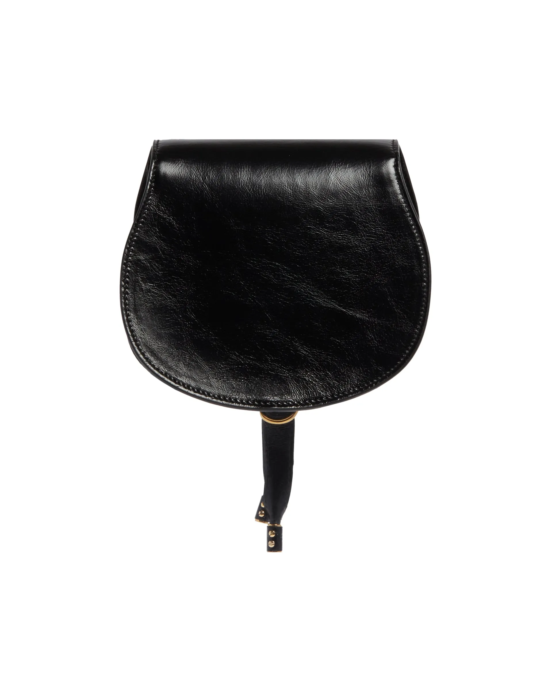 Black Marcie Saddle Bag