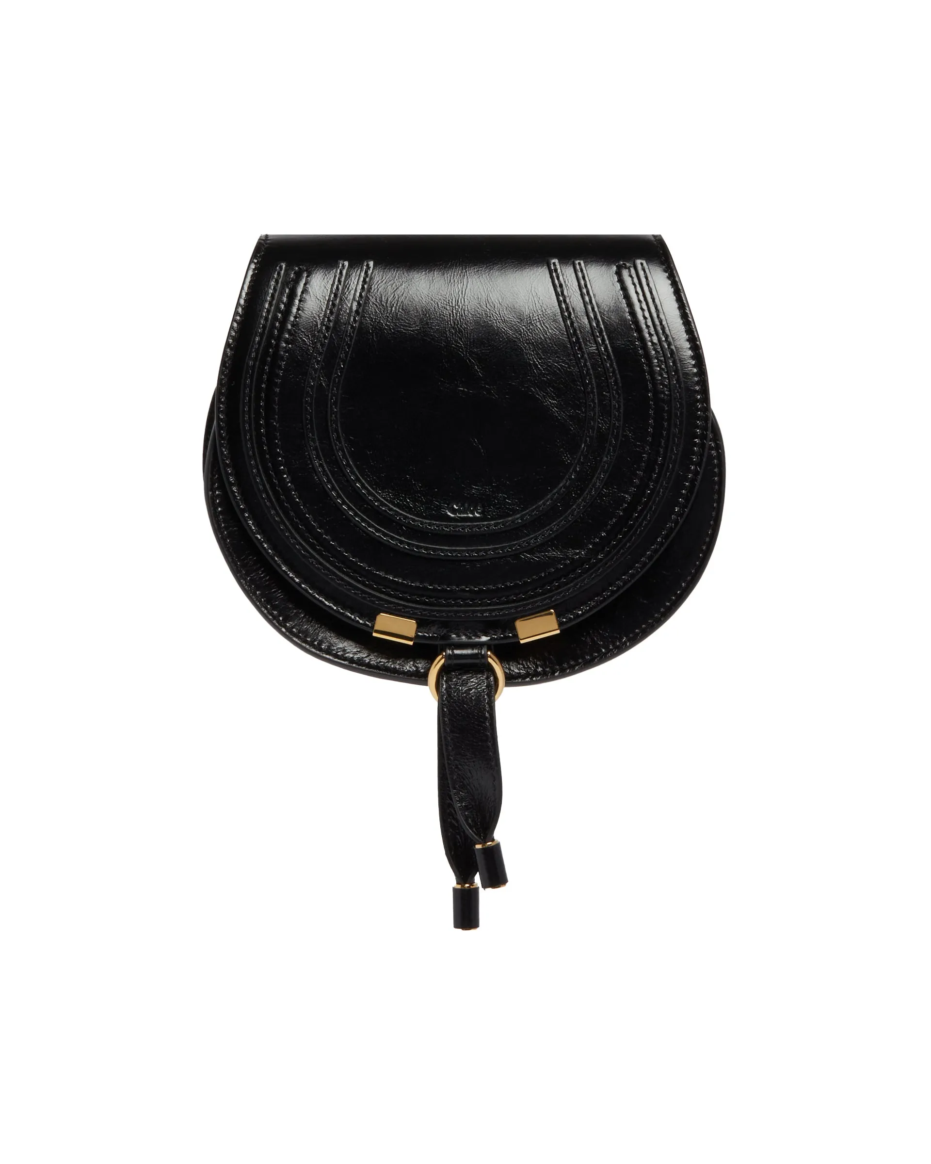 Black Marcie Saddle Bag