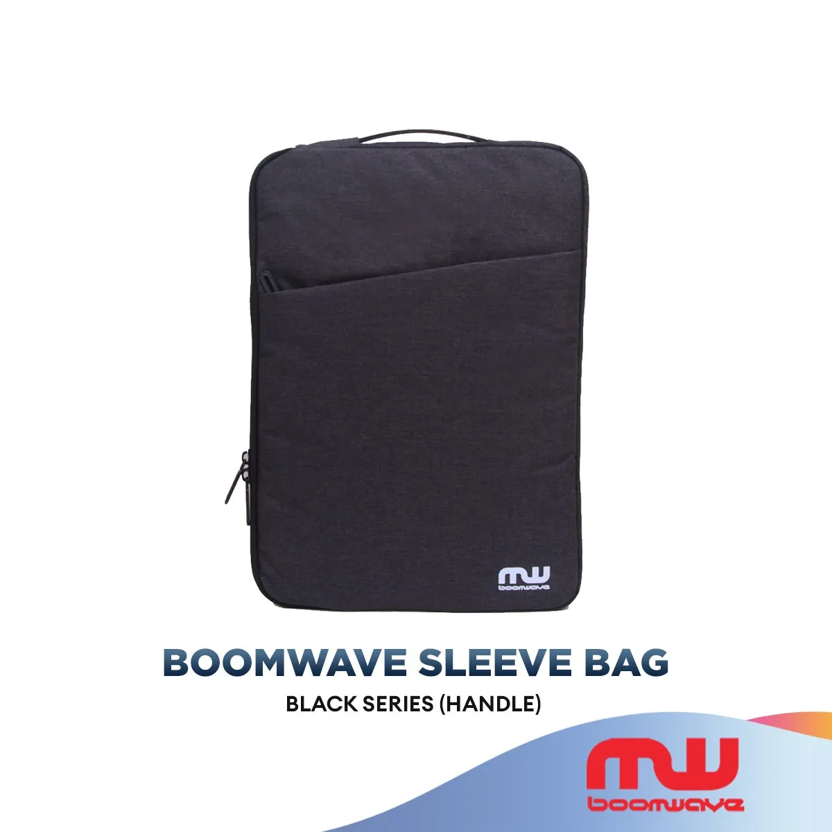 Boomwave Notebook / Laptop Sleeve Bag / Black Series Handle Series / Simple Series - 13" / 14" / 15"