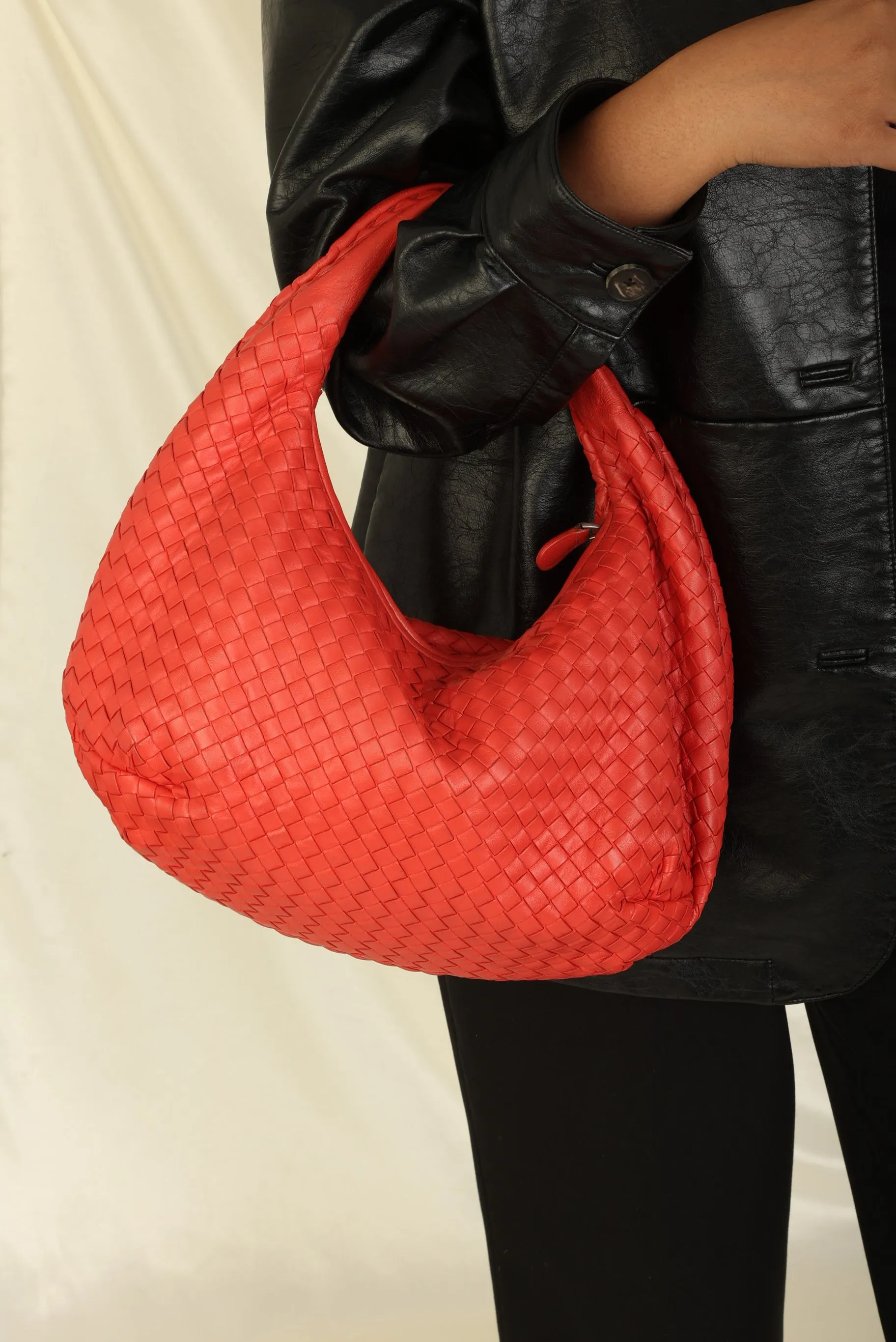 Bottega Venetta Intrecciato Braided Hobo