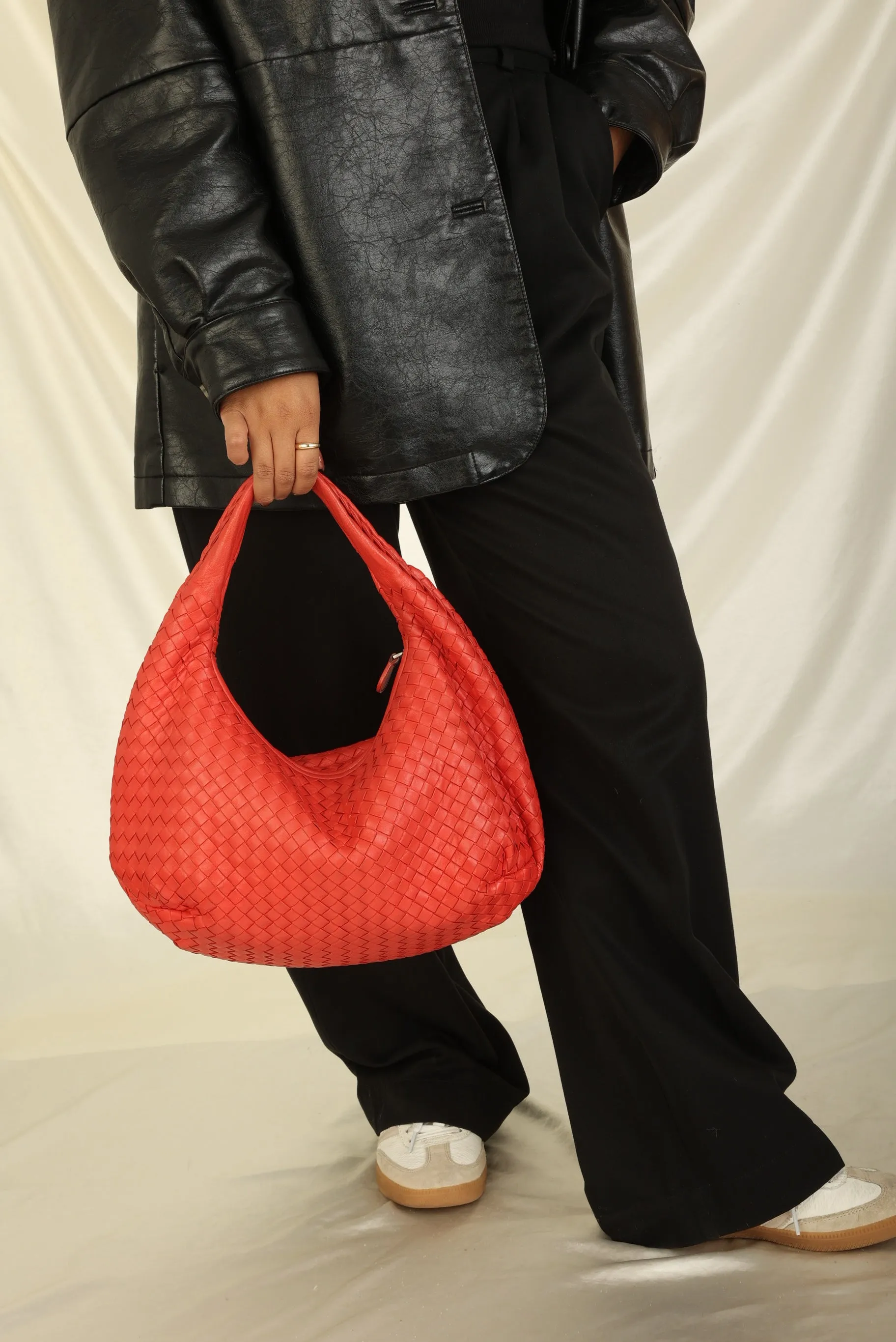 Bottega Venetta Intrecciato Braided Hobo