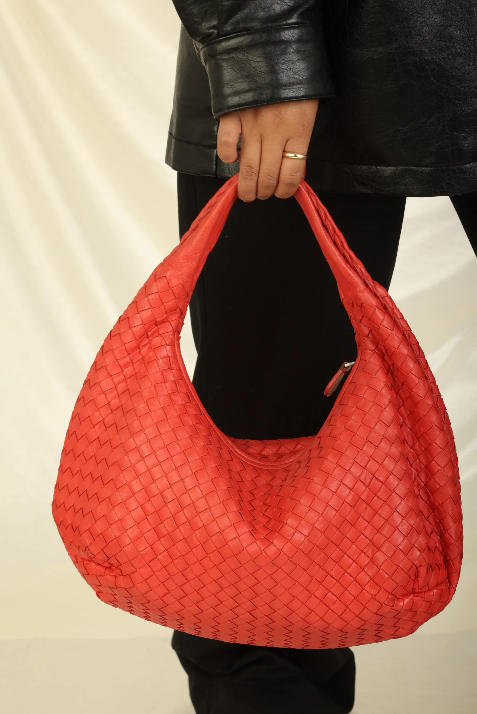 Bottega Venetta Intrecciato Braided Hobo