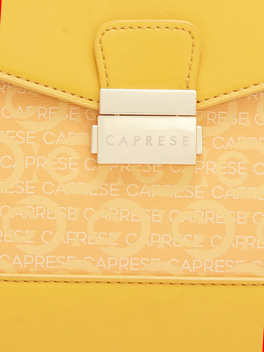 Caprese Cleo Satchel Medium Yellow