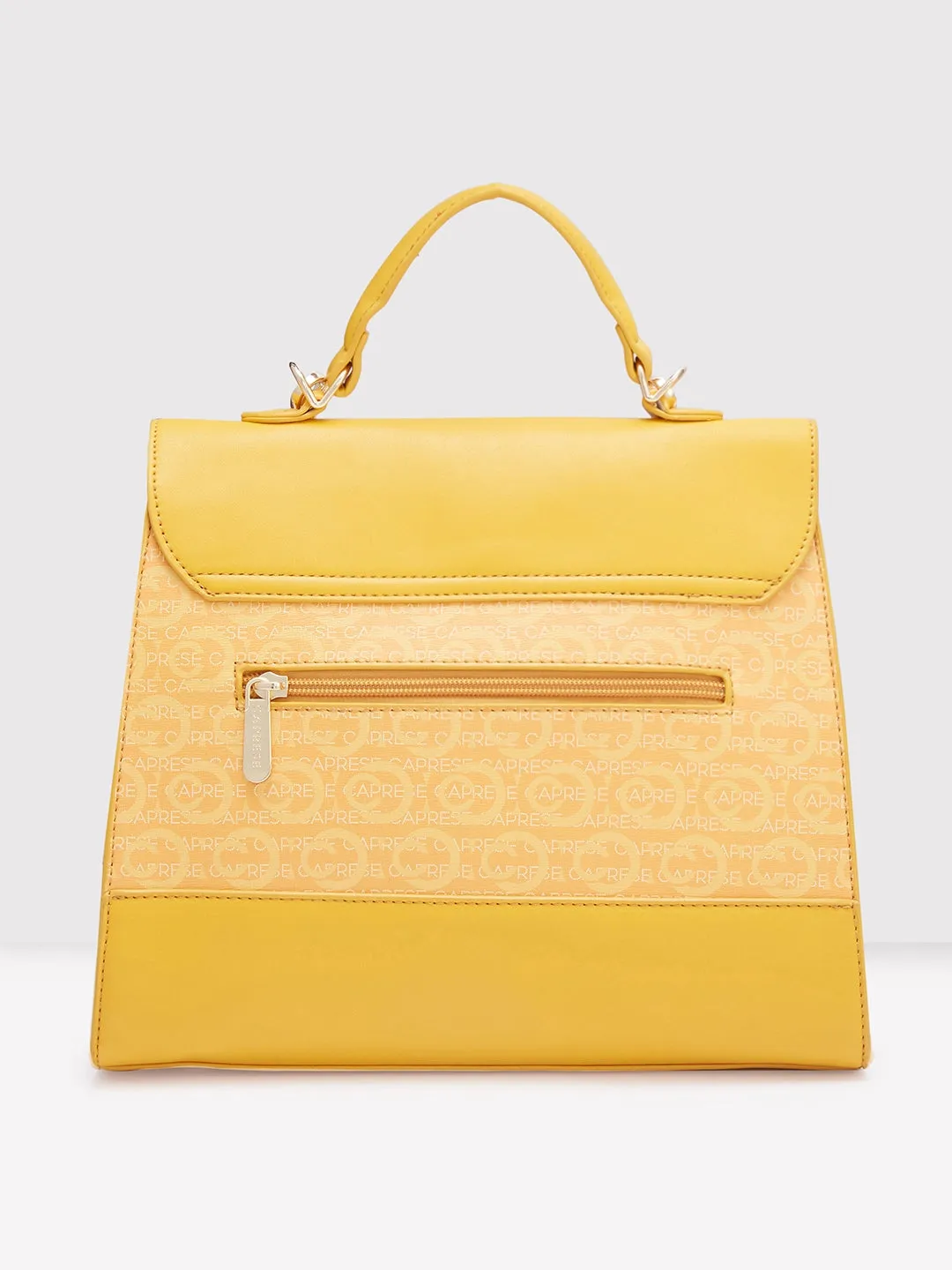 Caprese Cleo Satchel Medium Yellow