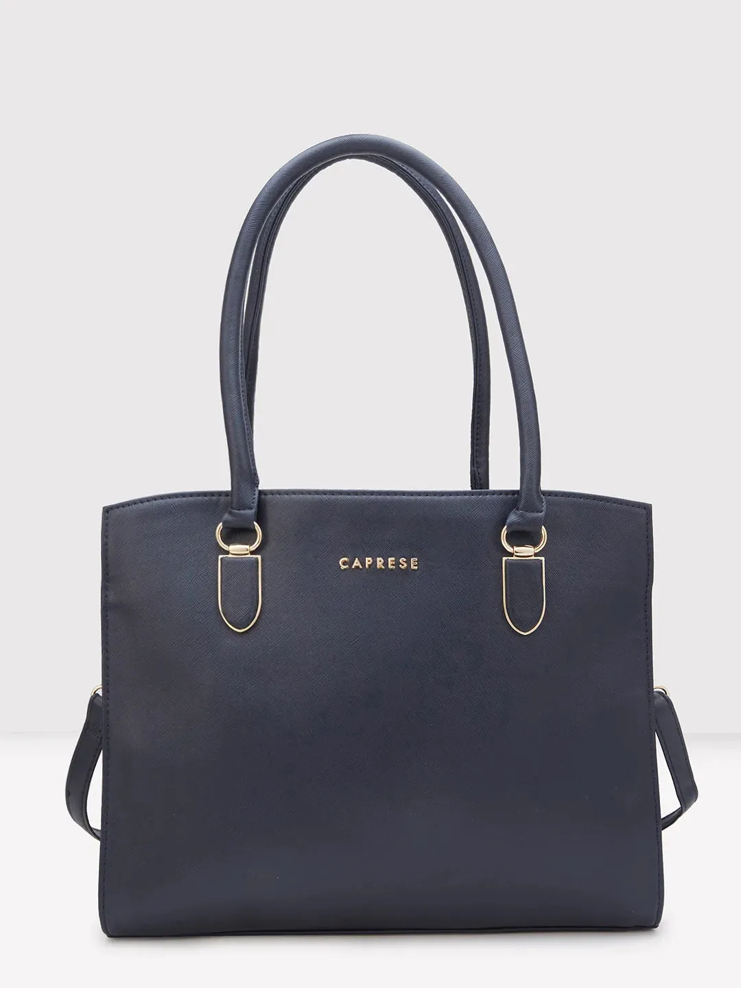 Caprese Demi Laptop Satchel Extra Large Navy