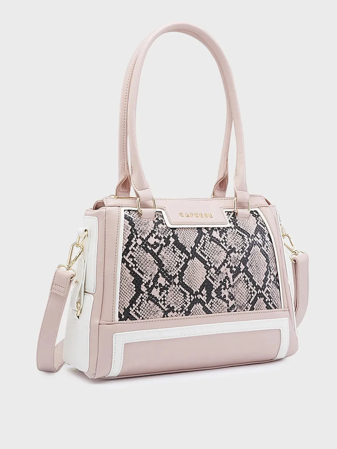 Caprese Ellis Satchel Medium Pink