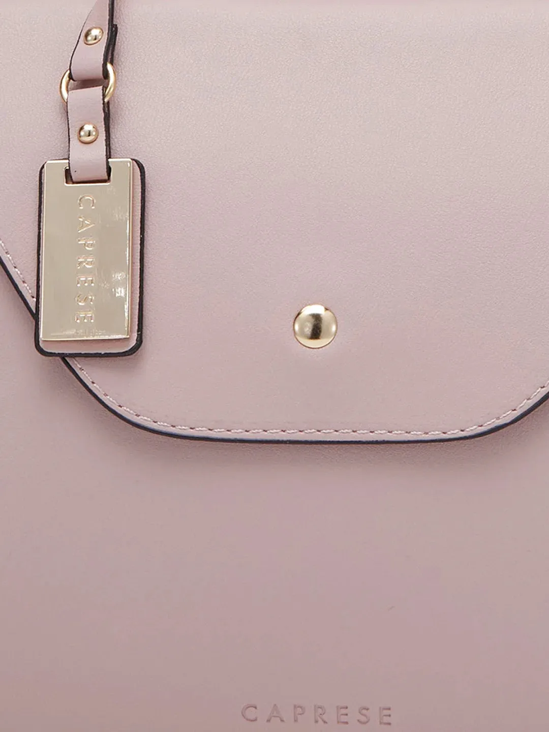 Caprese Evalina Satchel Large Dull Pink