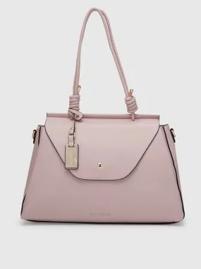 Caprese Evalina Satchel Large Dull Pink