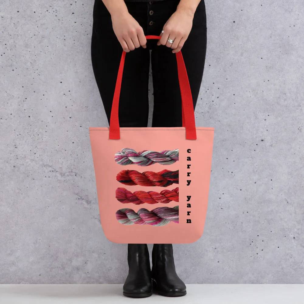 Carry Yarn Tote Bag