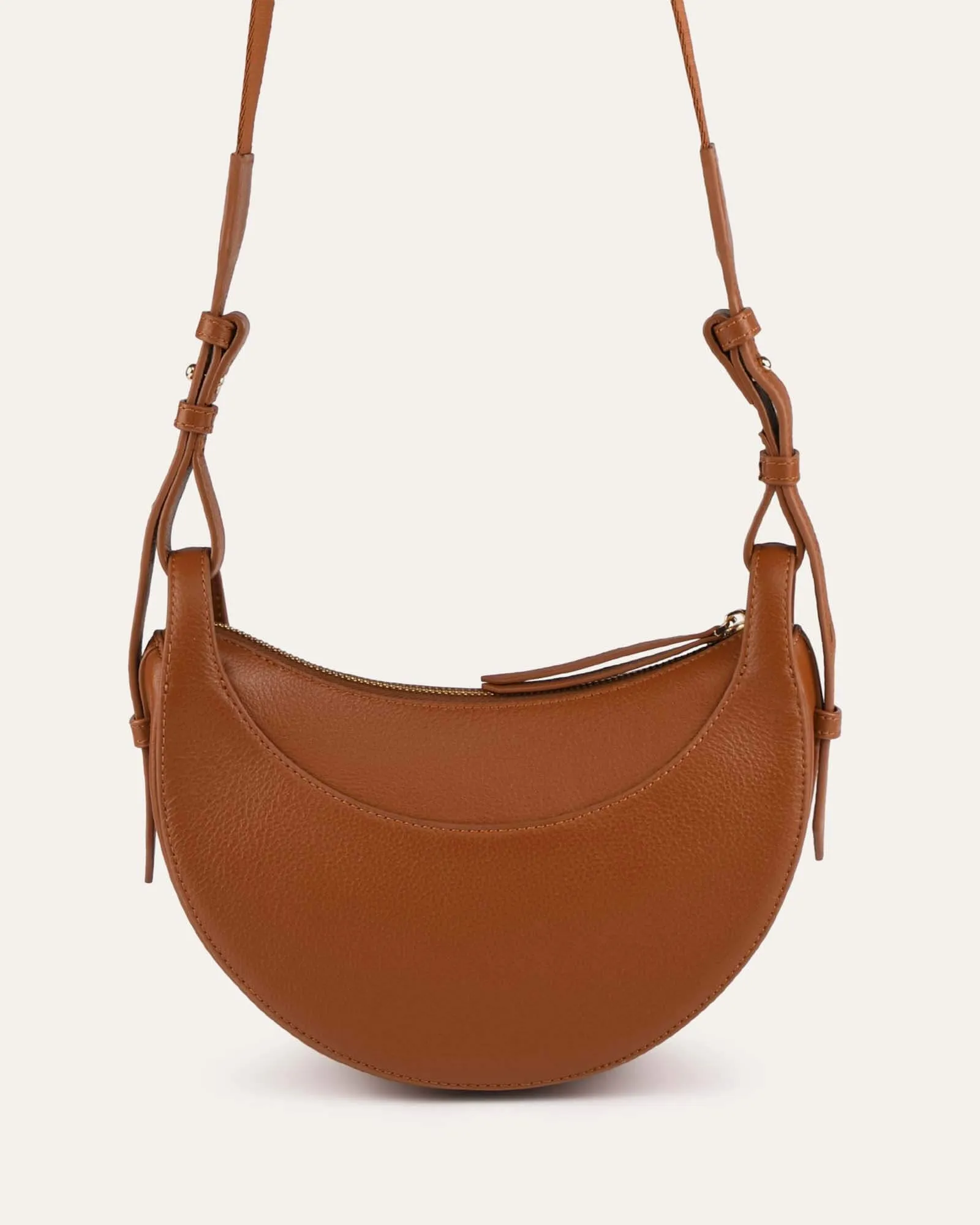 CATO SHOULDER BAG TAN LEATHER