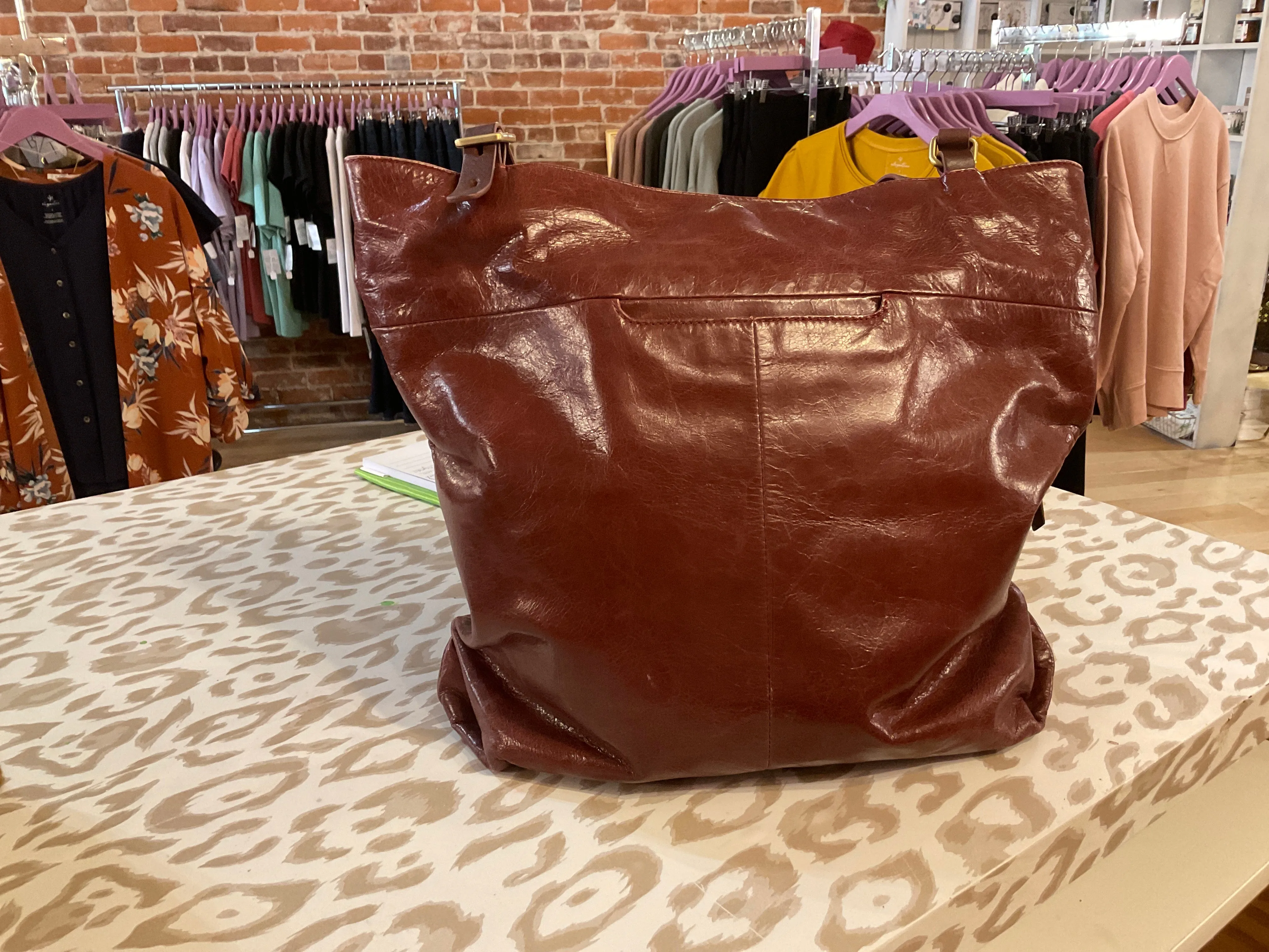 {{Client Code}} BURGUNDY HOBO SHOULDER BAG