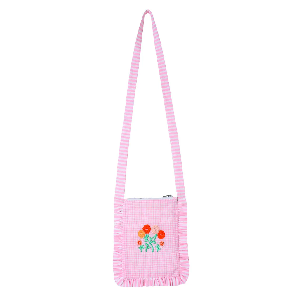 Cotton Crossover Bag Mini Vichy