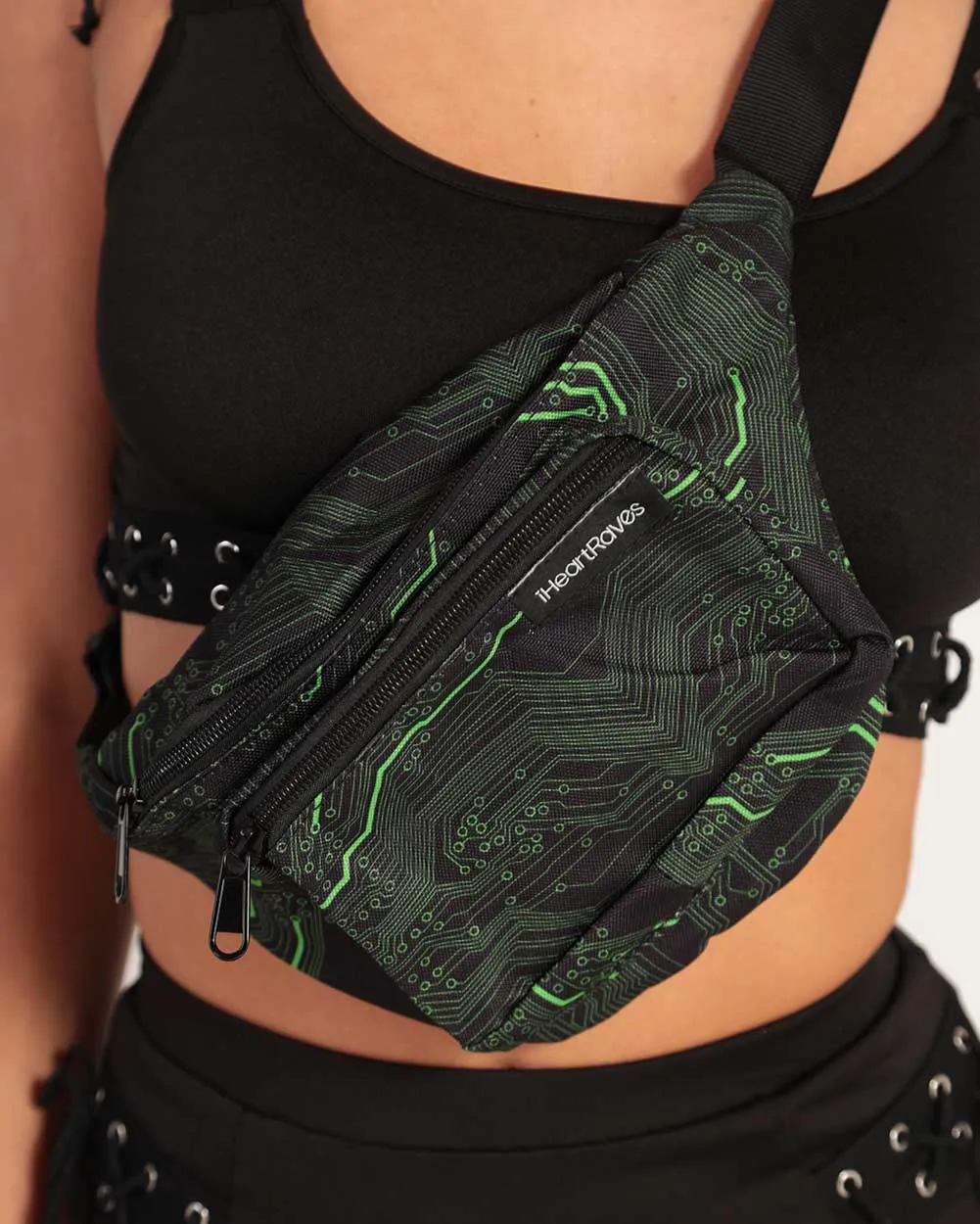 Cyber Matrix Fanny Pack