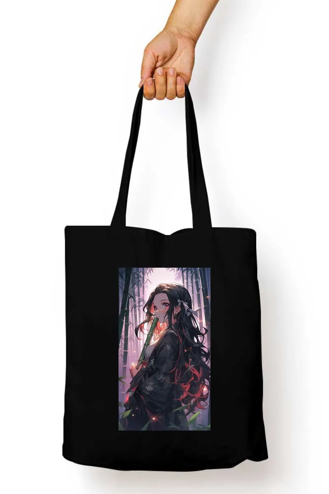 Demon Slayer Nezuko Anime Tote Bag