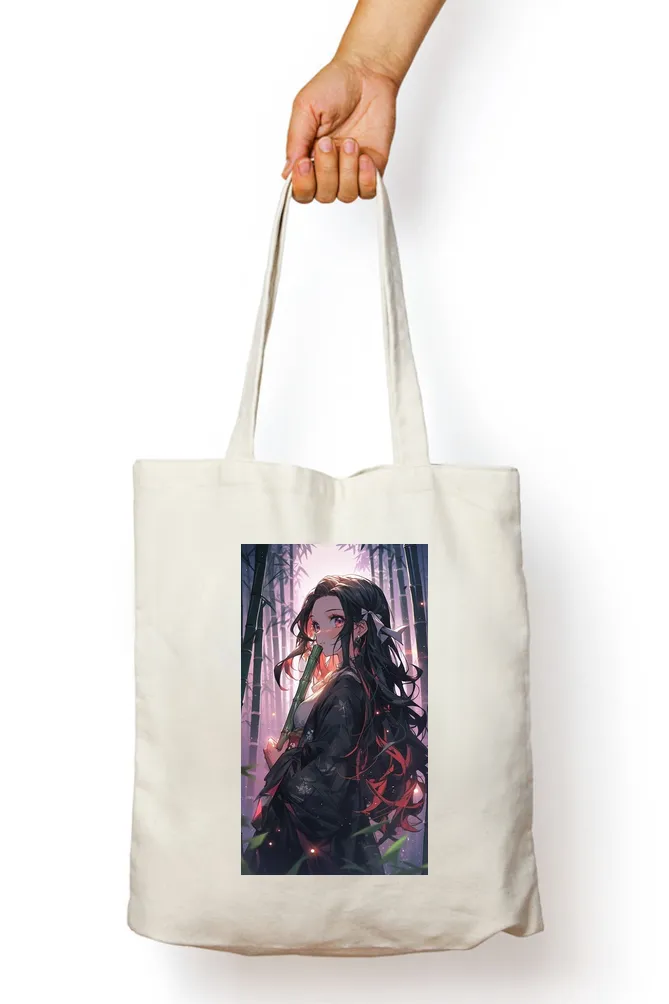 Demon Slayer Nezuko Anime Tote Bag