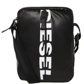 Diesel Black F Bold Small Cross Body Bag