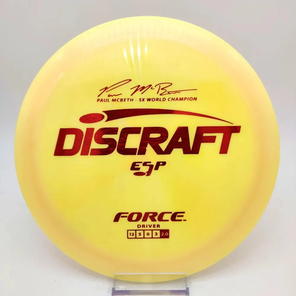 Discraft Paul McBeth ESP Force