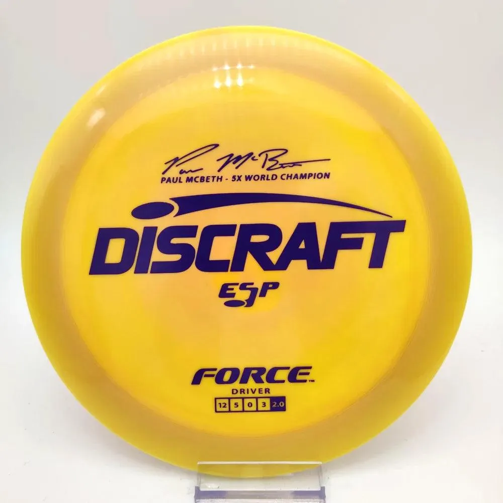 Discraft Paul McBeth ESP Force