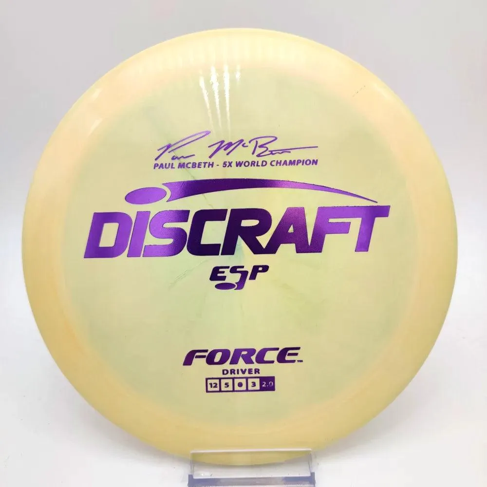 Discraft Paul McBeth ESP Force