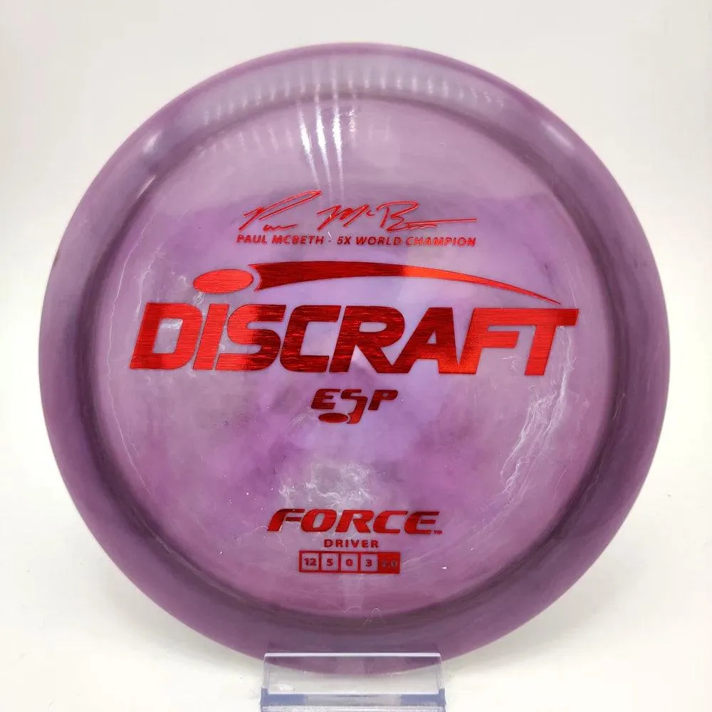 Discraft Paul McBeth ESP Force