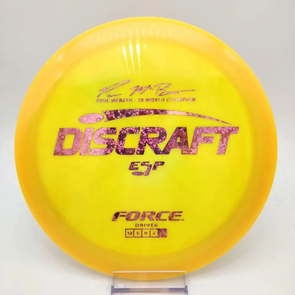 Discraft Paul McBeth ESP Force