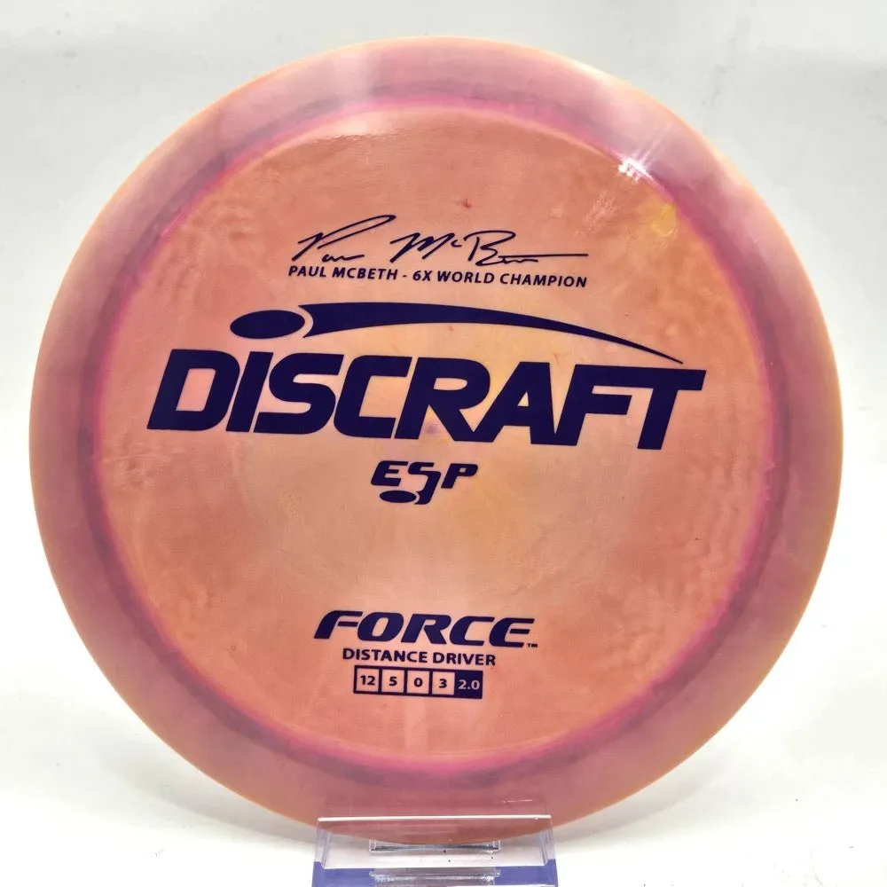 Discraft Paul McBeth ESP Force