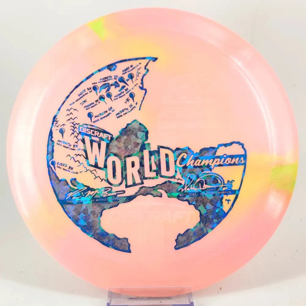 Discraft Paul McBeth x Nate Doss Ti Swirl Force (9x World Champs)