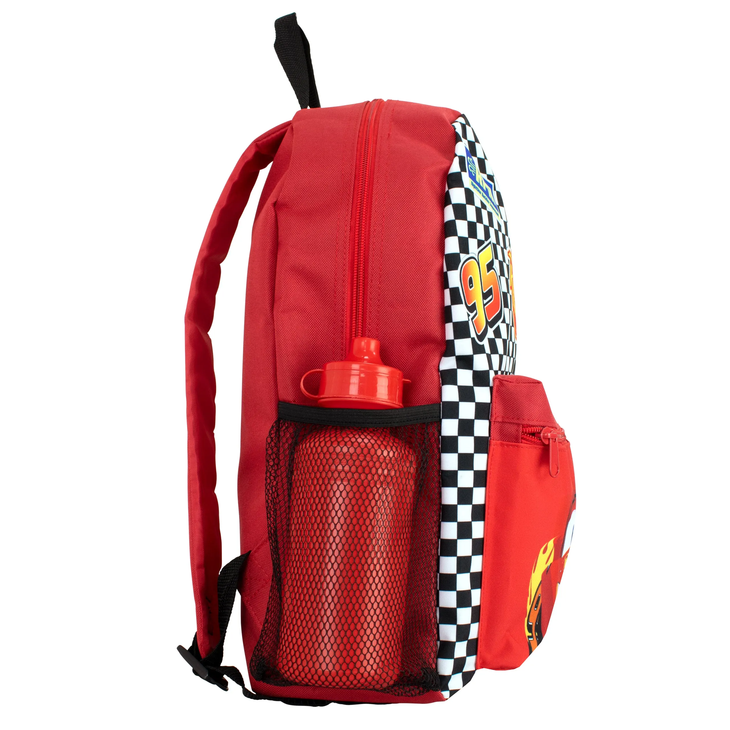 Disney Cars Backpack 4 Piece School Bag Set