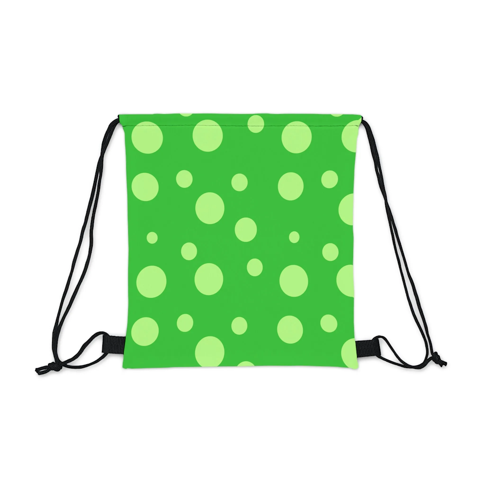 Drawstring Bag - Green Spotted Green