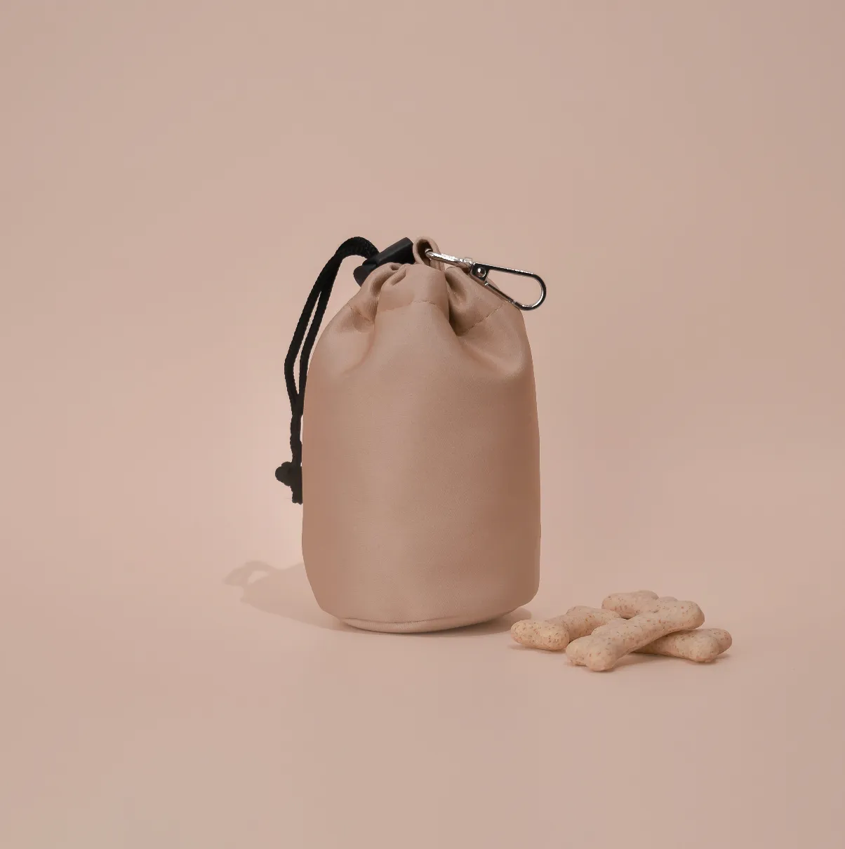 Drawstring Treat Pouch - Plain Nude